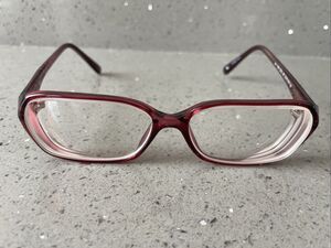 Alan J Eyeglasses Frames ONLY AJ 138 Col 30 Full Rim  52-16-135 Italy pink purpl